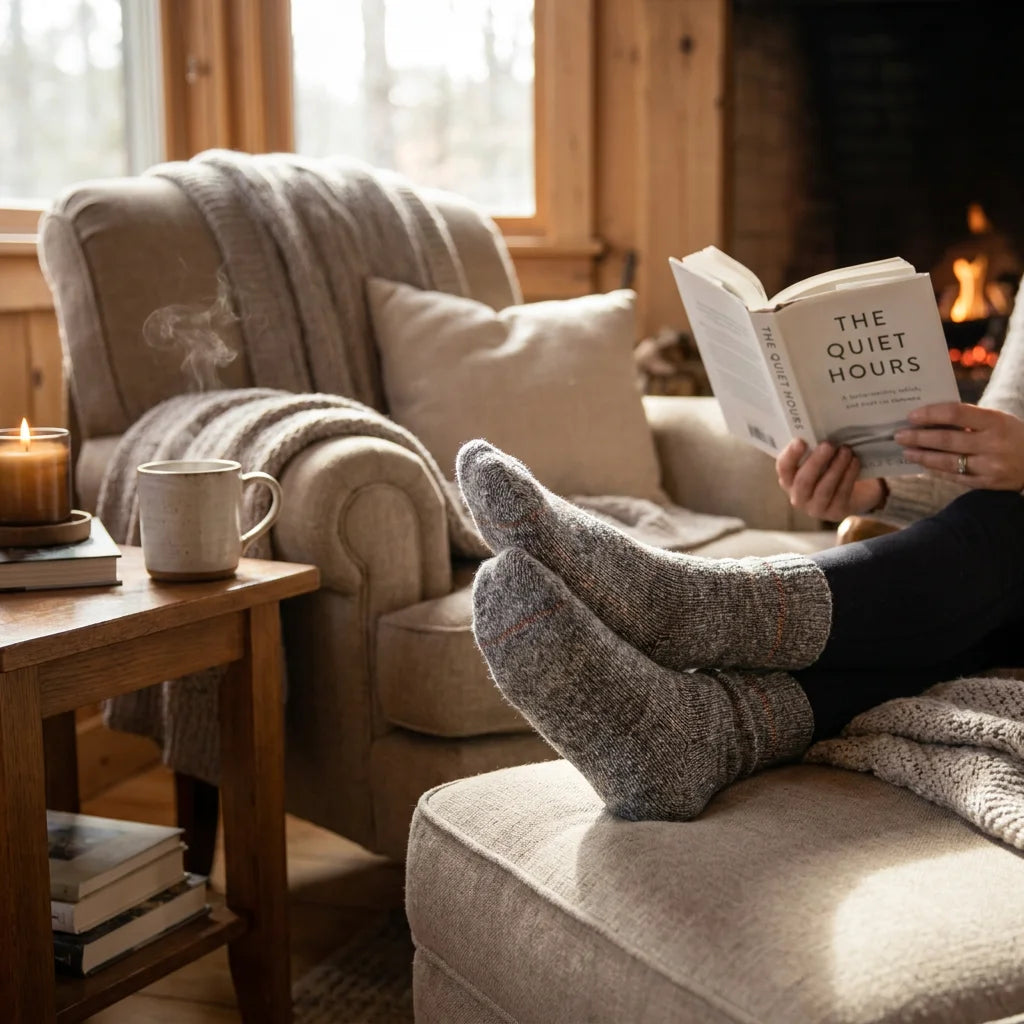 Meridian Energy Grounding Socks - Silver-Woven Vitality