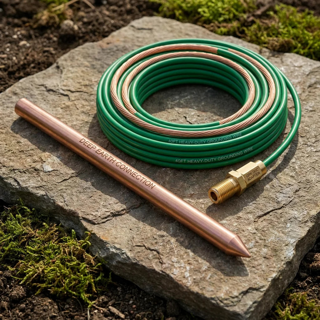 Grounding Rod Kit - Deep Earth Connection