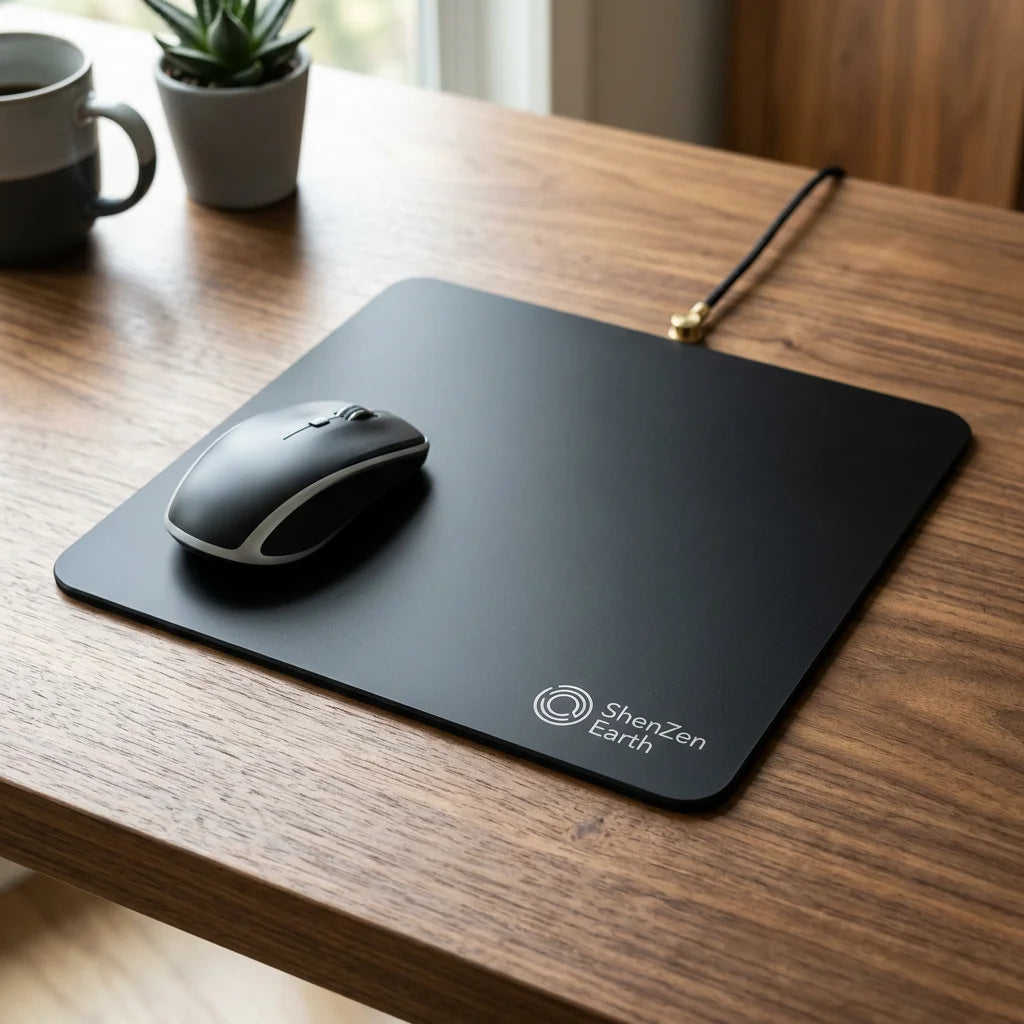 Fingertip Zen - Grounding Mouse Pad for the Digital Soul