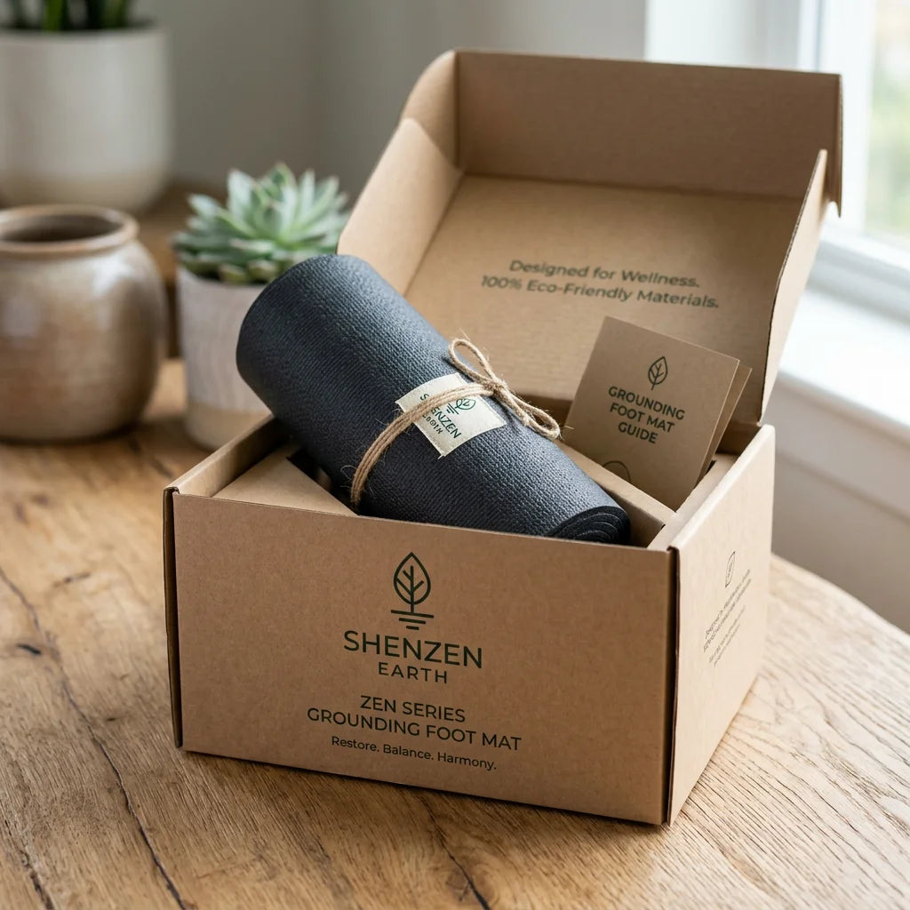 Zen Series Grounding Foot Mat - Primal Connection for Busy Feet