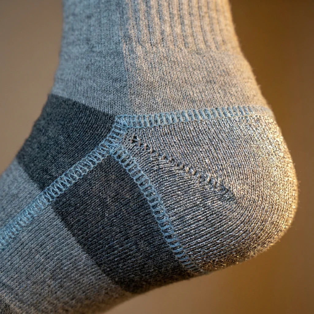 Meridian Energy Grounding Socks - Silver-Woven Vitality