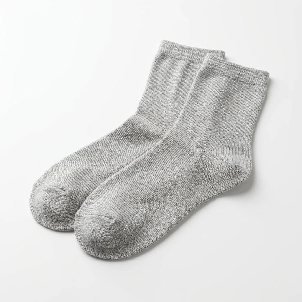 Meridian Energy Grounding Socks - Silver-Woven Vitality