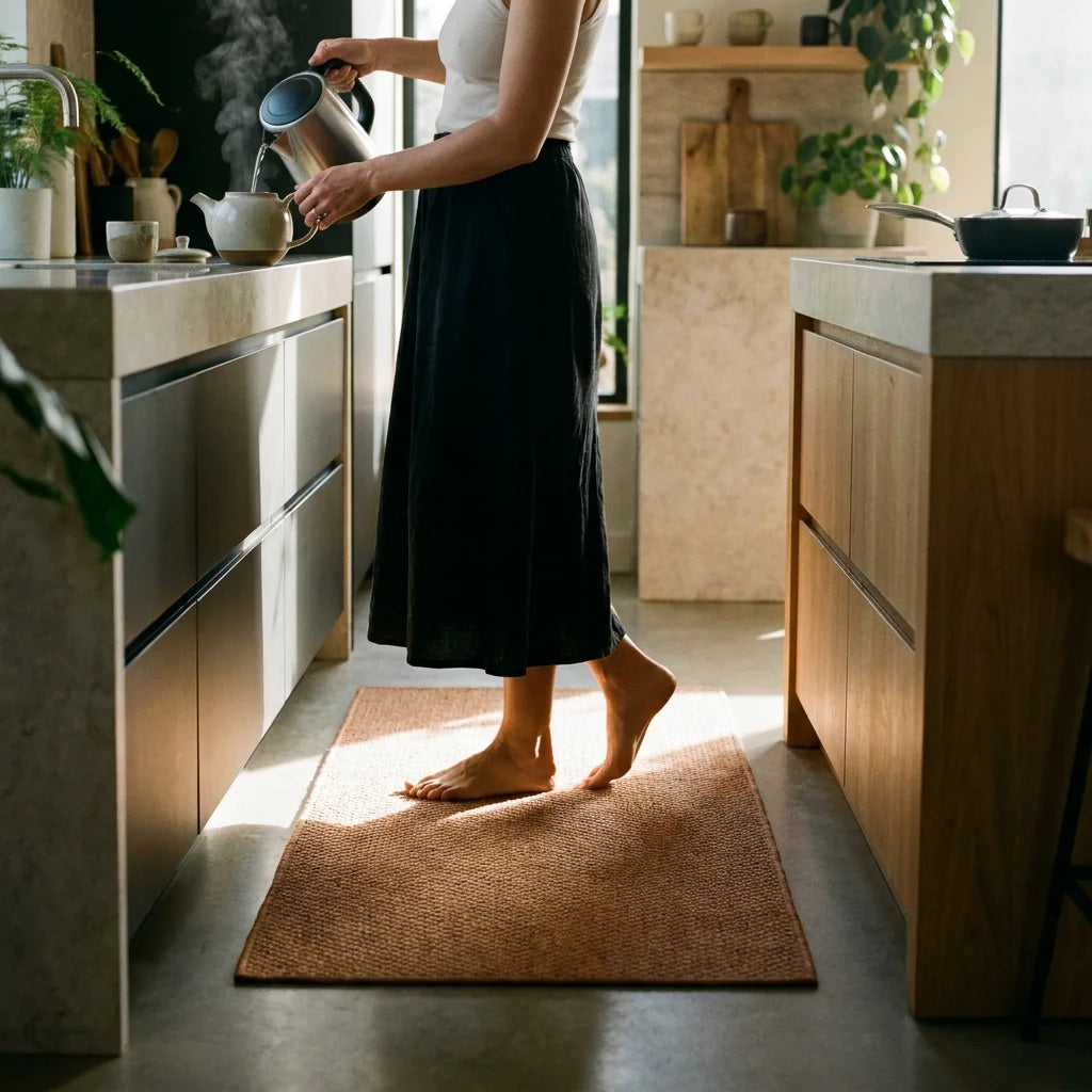 Zen Series Grounding Foot Mat - Primal Connection for Busy Feet