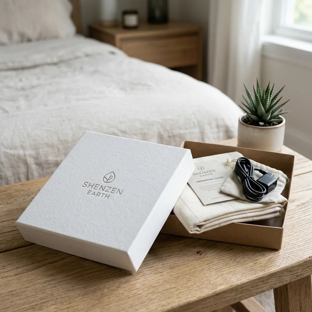 Zen Series Grounding Fitted Sheet - Restore Your Energy While You Sleep
